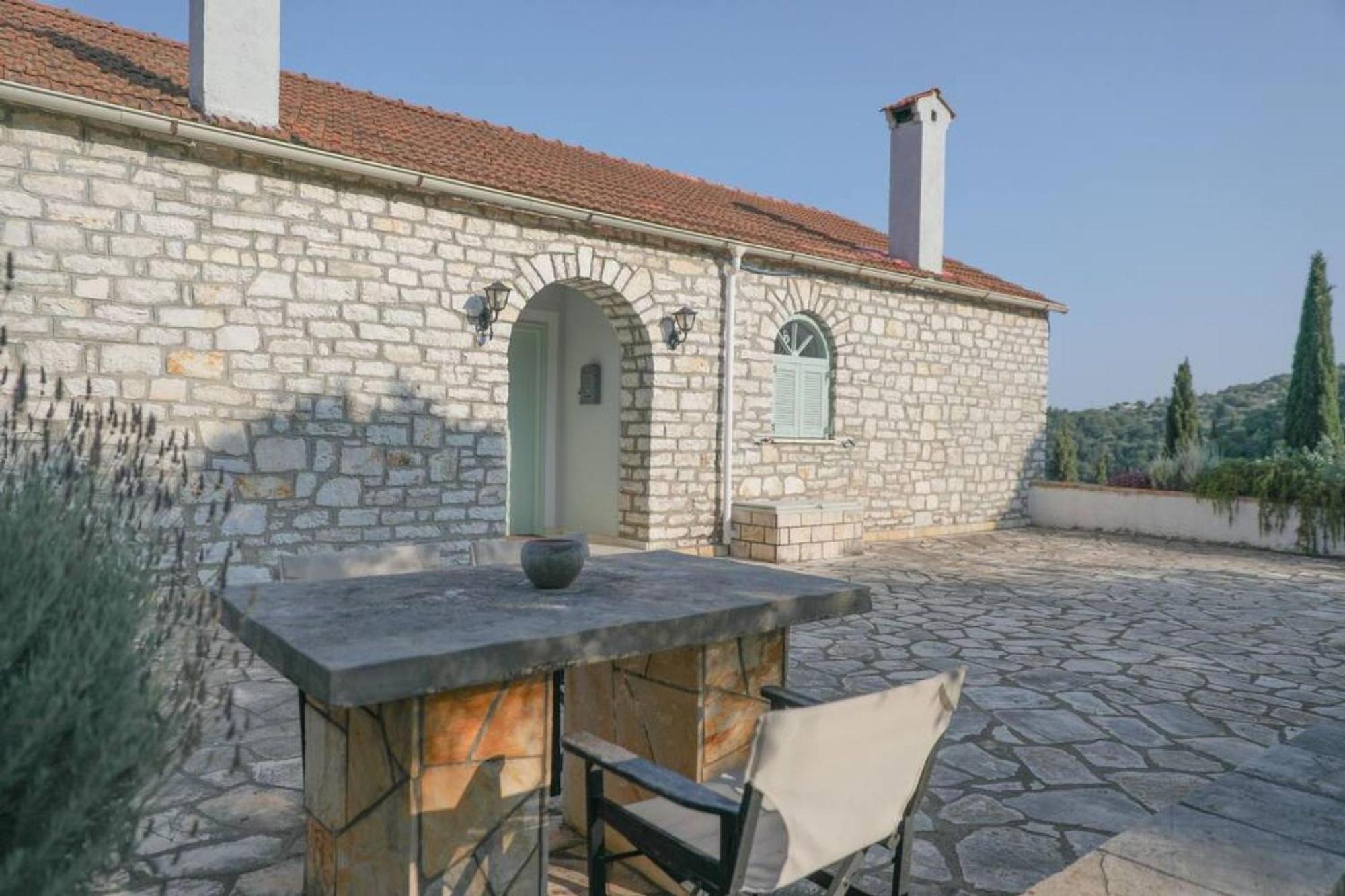 Sinies Stone Cottage - Ne Corfu Agnítsini المظهر الخارجي الصورة