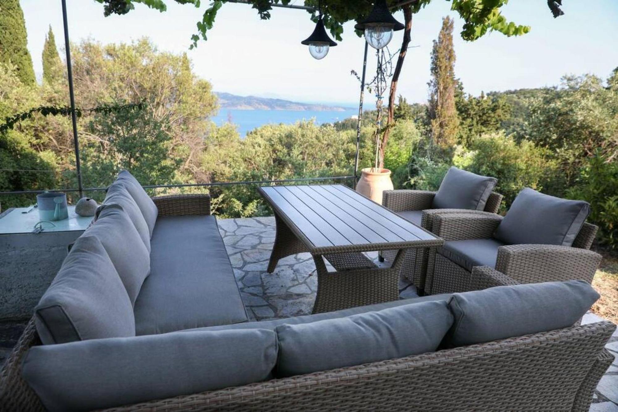 Sinies Stone Cottage - Ne Corfu Agnítsini المظهر الخارجي الصورة