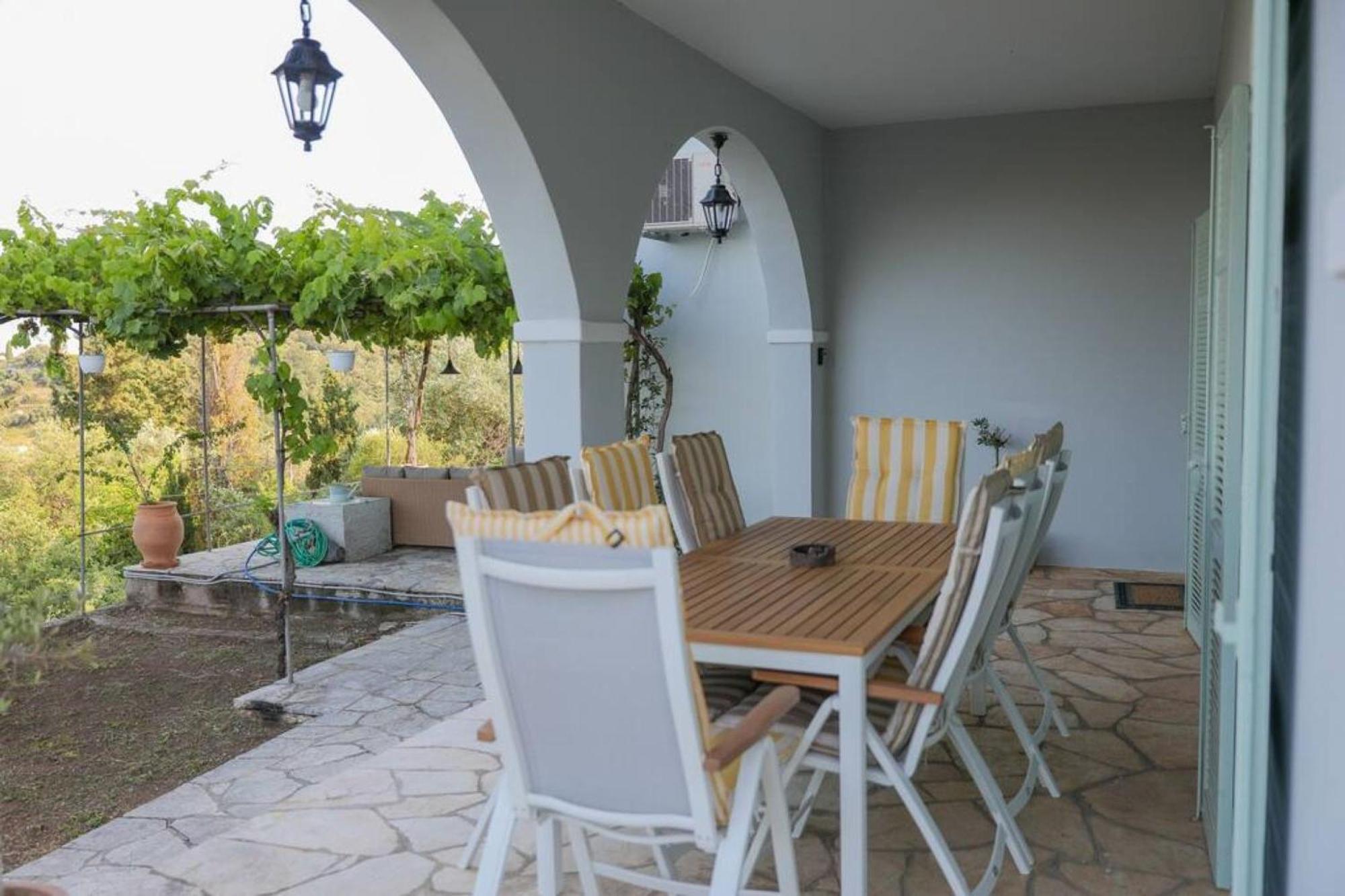 Sinies Stone Cottage - Ne Corfu Agnítsini المظهر الخارجي الصورة