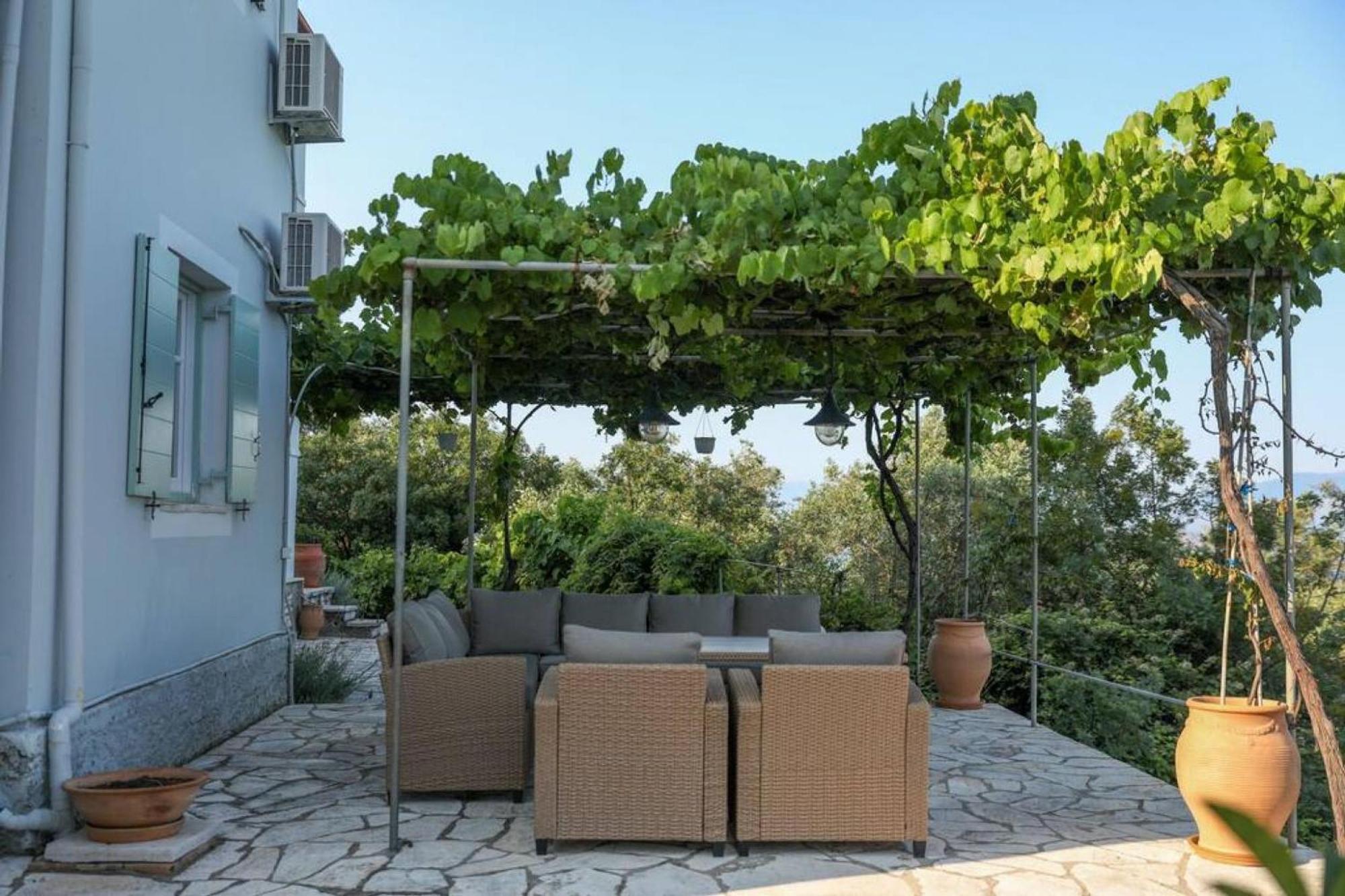Sinies Stone Cottage - Ne Corfu Agnítsini المظهر الخارجي الصورة