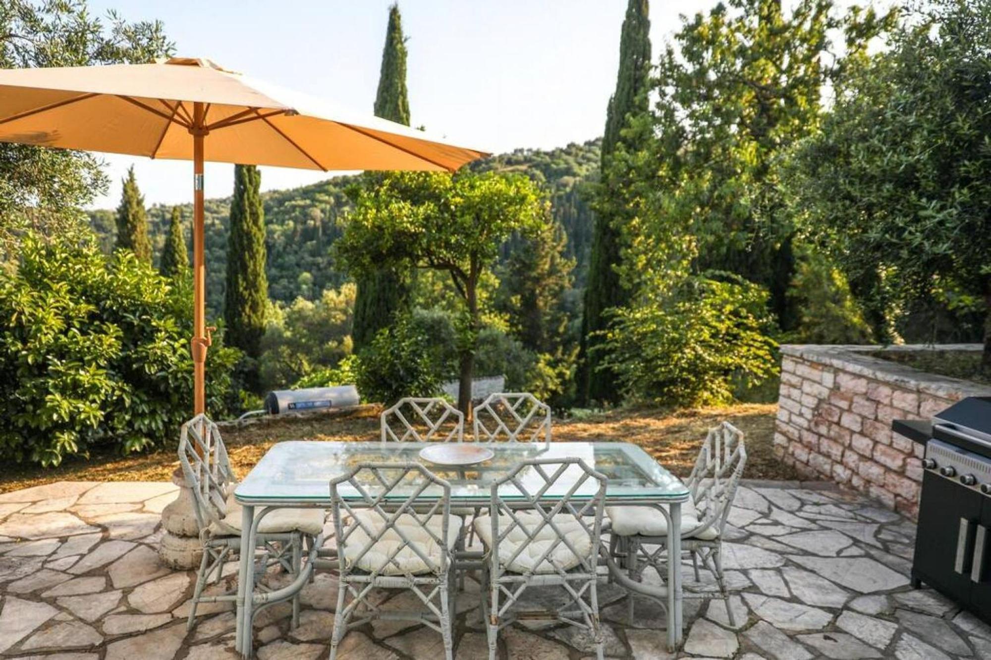 Sinies Stone Cottage - Ne Corfu Agnítsini المظهر الخارجي الصورة