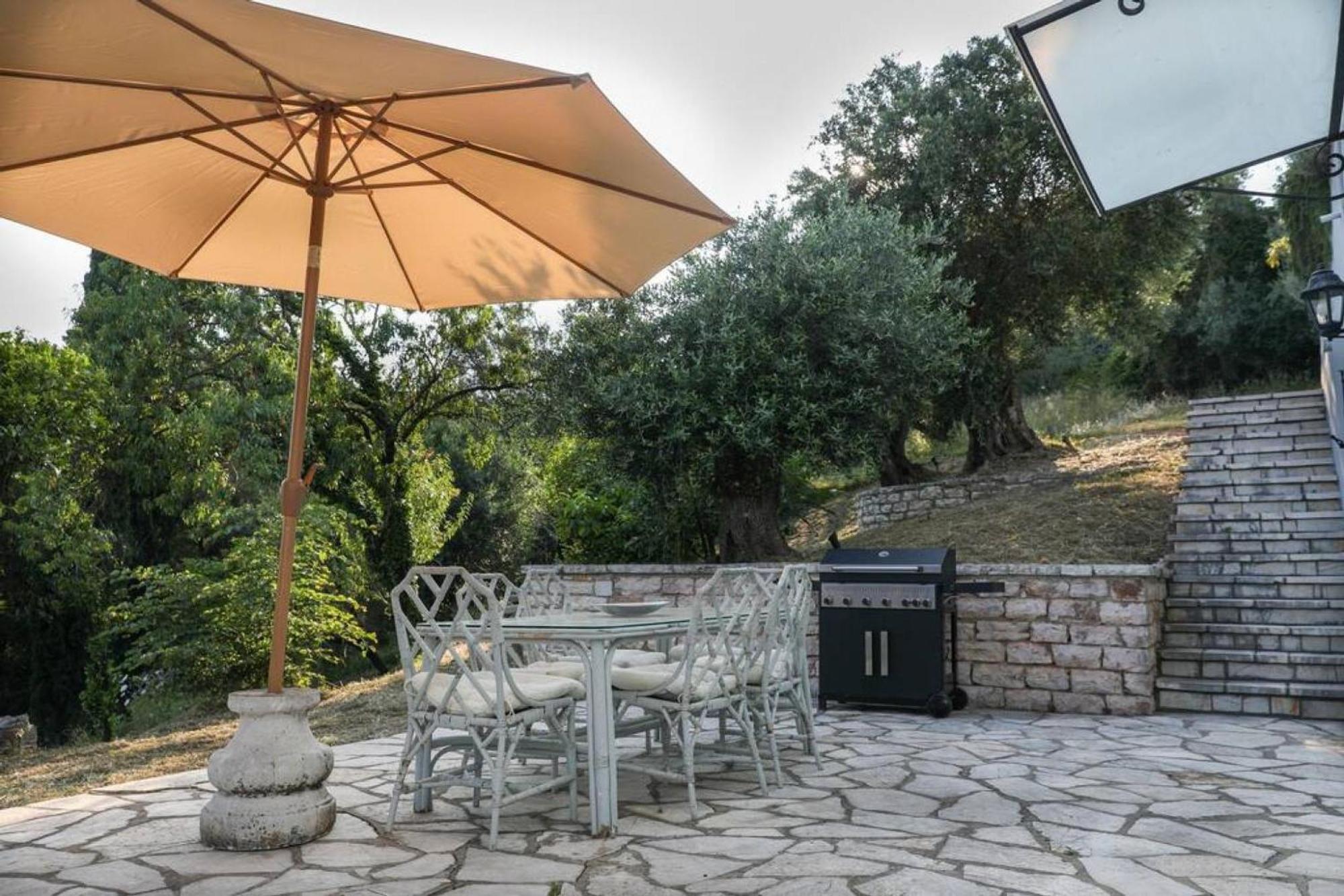 Sinies Stone Cottage - Ne Corfu Agnítsini المظهر الخارجي الصورة