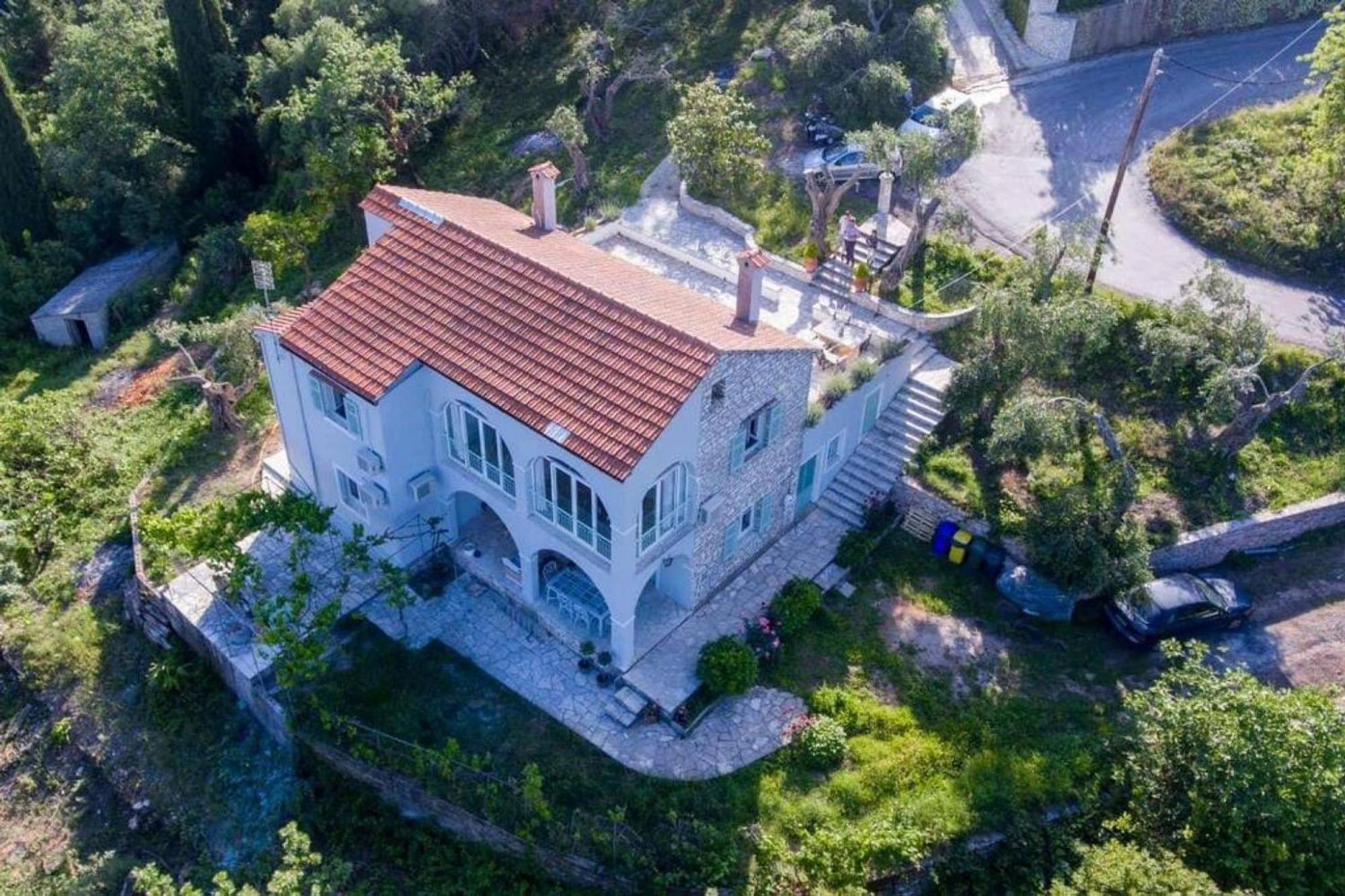 Sinies Stone Cottage - Ne Corfu Agnítsini المظهر الخارجي الصورة